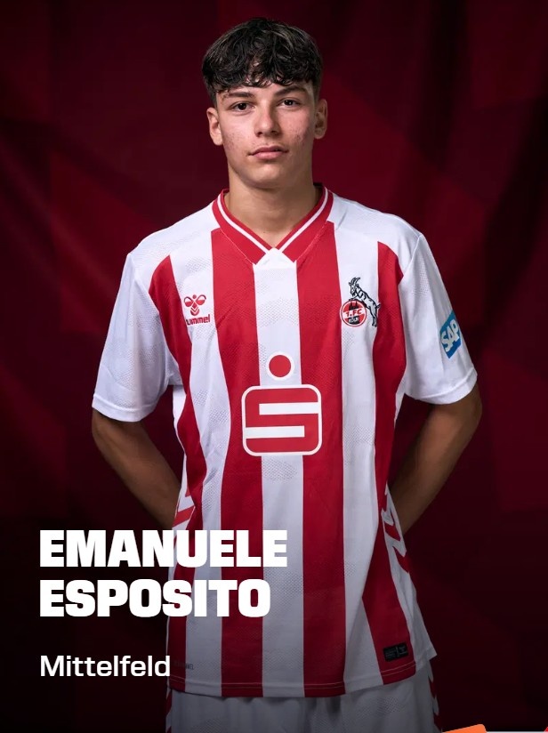 1xBET体育官网-记者：尤文关注科隆16岁中场E·埃斯波西托，亚特兰大也有意